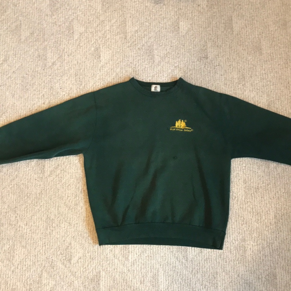 Vintage royal African safaris crew neck